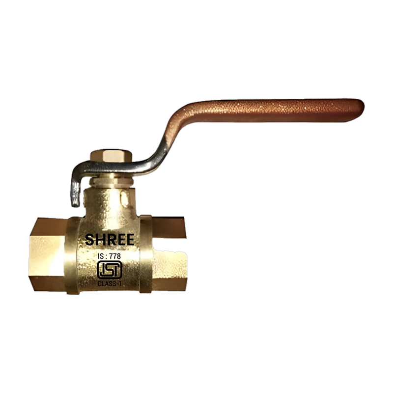 Shree Brass Full Bore Ball Valve — product photograph