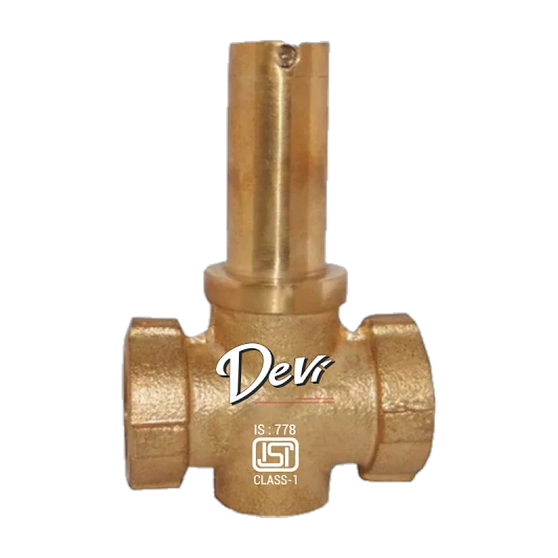 Devi Gun Metal Flow Regulator Valve — product photograph