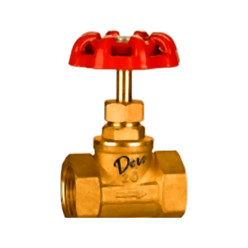 Devi Brass Wheel Valve — product photograph
