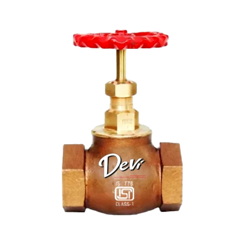 Devi Gun Metal Globe Valve — product photograph