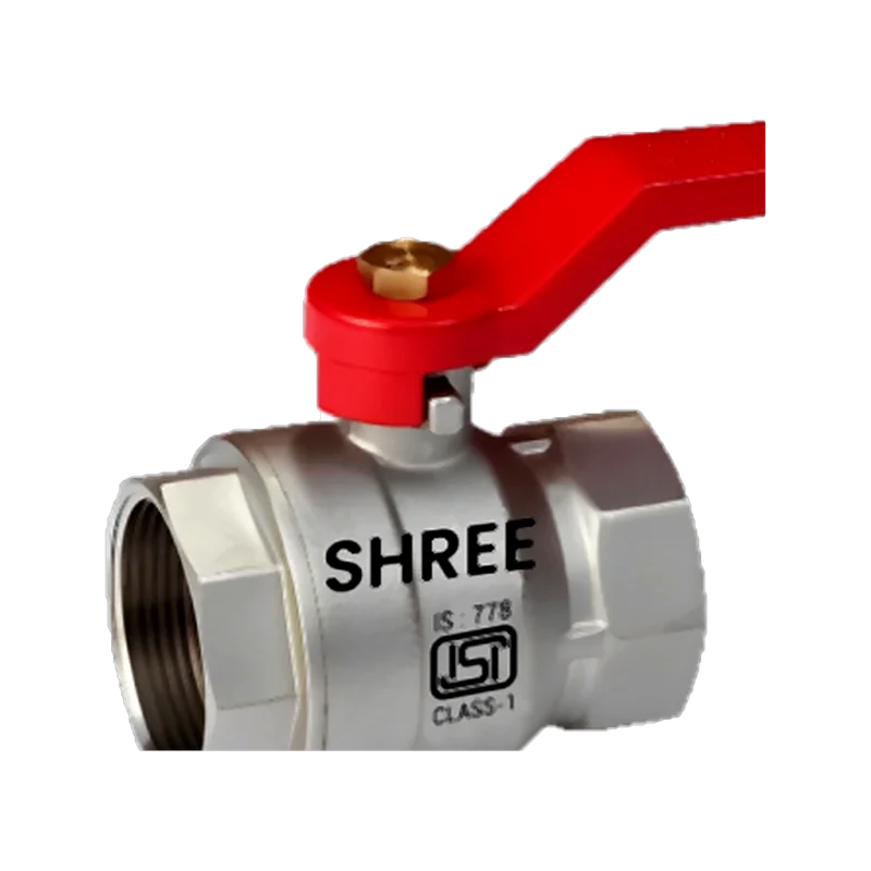 Shree Forged Brass Full Bore Ball Valve — product photograph
