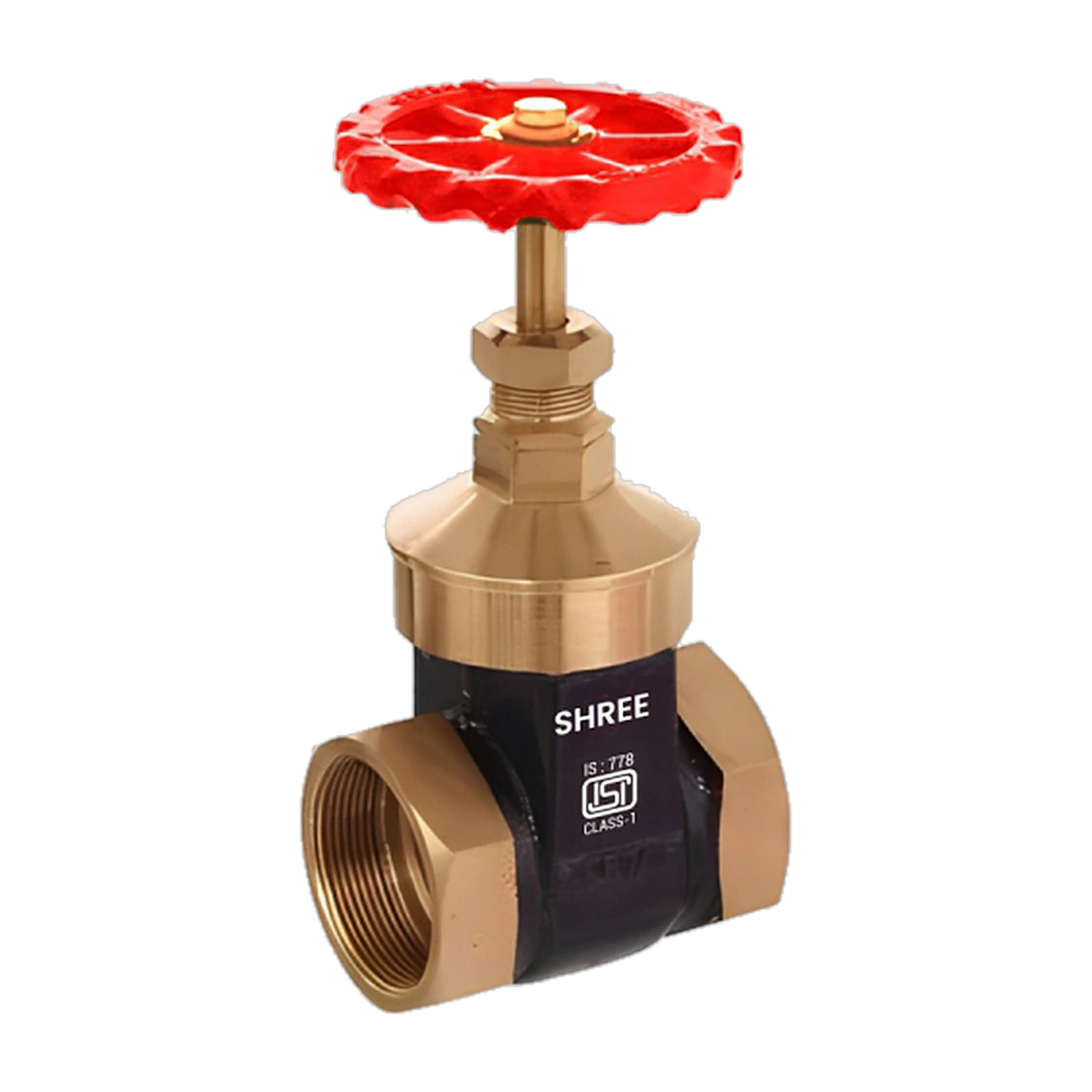 Shree gun metal gate valve — Hand wheel